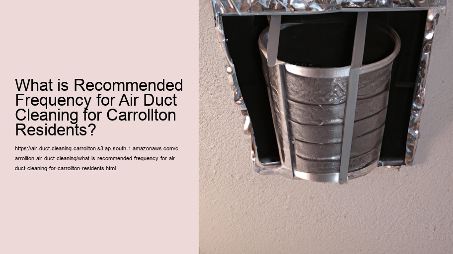 What is Recommended Frequency for Air Duct Cleaning for Carrollton Residents?